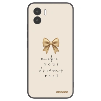 Picasee silikonový černý obal pro Xiaomi Redmi A1 - Golden Dream