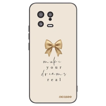 Picasee silikonový černý obal pro Xiaomi 13 - Golden Dream