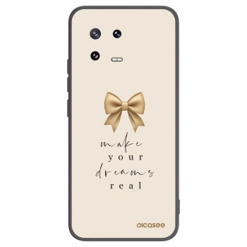Picasee silikonový černý obal pro Xiaomi 13 Pro - Golden Dream