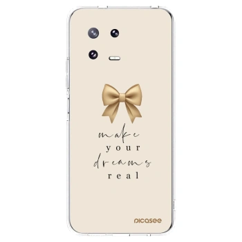 Picasee silikonový průhledný obal pro Xiaomi 13 Pro - Golden Dream