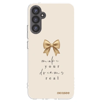 Picasee silikonový průhledný obal pro Samsung Galaxy A34 5G A346B - Golden Dream