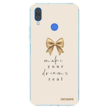 Picasee silikonový průhledný obal pro Huawei Nova 3 - Golden Dream