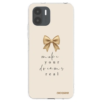Picasee silikonový průhledný obal pro Xiaomi Redmi A2 - Golden Dream