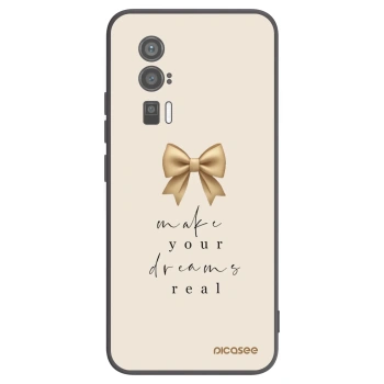 Picasee silikonový černý obal pro Xiaomi Poco F5 Pro 5G - Golden Dream