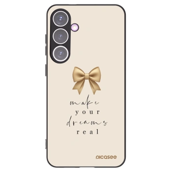 Picasee silikonový černý obal pro Samsung Galaxy S24+ S926B 5G - Golden Dream