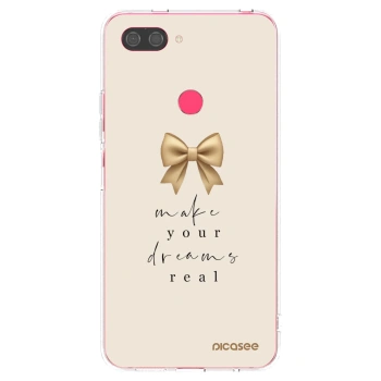 Picasee silikonový průhledný obal pro Xiaomi Mi 8 Lite - Golden Dream