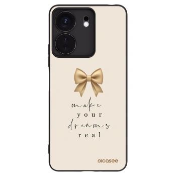Picasee silikonový černý obal pro Xiaomi Redmi 13C 4G - Golden Dream