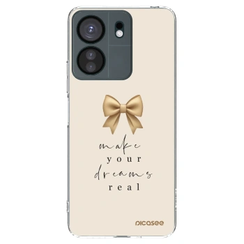 Picasee silikonový průhledný obal pro Xiaomi Redmi 13C 4G - Golden Dream