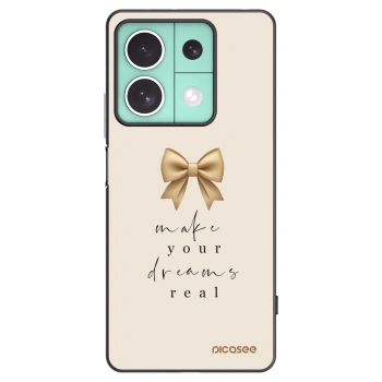 Picasee silikonový černý obal pro Xiaomi Redmi Note 13 5G - Golden Dream