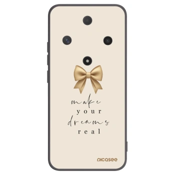 Picasee silikonový černý obal pro Honor Magic6 Lite 5G - Golden Dream