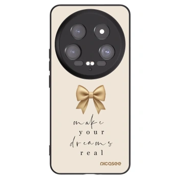 Picasee silikonový černý obal pro Xiaomi 14 Ultra - Golden Dream