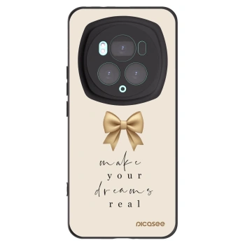 Picasee silikonový černý obal pro Honor Magic6 Pro - Golden Dream
