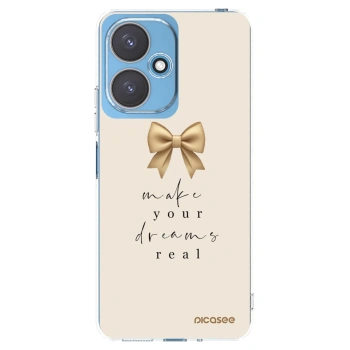 Picasee silikonový průhledný obal pro Xiaomi Redmi 13C 5G - Golden Dream