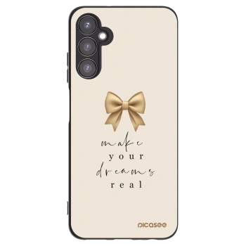 Picasee silikonový černý obal pro Samsung Galaxy A05s A057G - Golden Dream