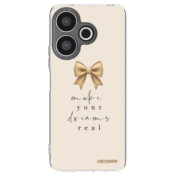 Picasee silikonový průhledný obal pro Xiaomi Redmi 13 4G - Golden Dream
