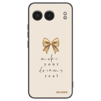 Picasee silikonový černý obal pro OnePlus Nord 4 - Golden Dream