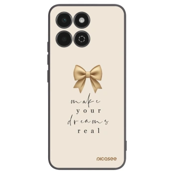 Picasee silikonový černý obal pro Honor 200 Smart 5G - Golden Dream
