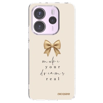 Picasee silikonový průhledný obal pro Xiaomi Redmi Note 14 4G - Golden Dream