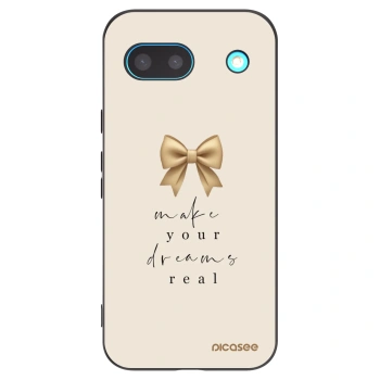 Picasee silikonový černý obal pro Google Pixel 8 - Golden Dream