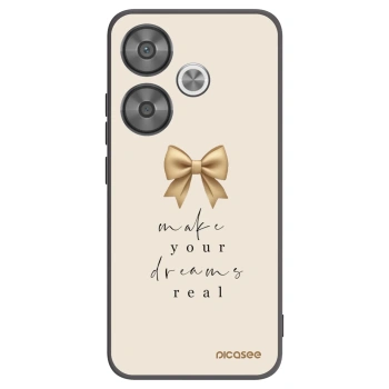 Picasee silikonový černý obal pro Xiaomi Poco F6 - Golden Dream