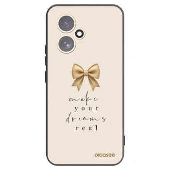 Picasee silikonový černý obal pro Honor 400 5G - Golden Dream