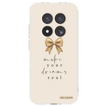 Picasee silikonový průhledný obal pro Xiaomi Redmi Note 15 Pro 4G - Golden Dream