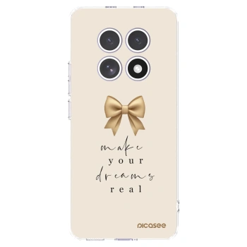 Picasee silikonový průhledný obal pro Xiaomi Redmi Note 15 - Golden Dream