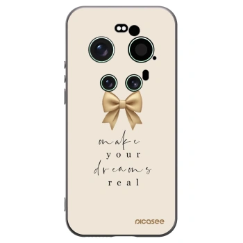 Picasee silikonový černý obal pro Xiaomi 17 Ultra - Golden Dream