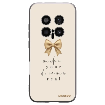 Picasee silikonový černý obal pro Honor Magic8 Pro 5G - Golden Dream