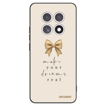 Picasee silikonový černý obal pro Xiaomi Redmi Note 15 5G - Golden Dream