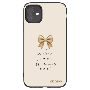 Picasee silikonový černý obal pro Apple iPhone 11 - Golden Dream