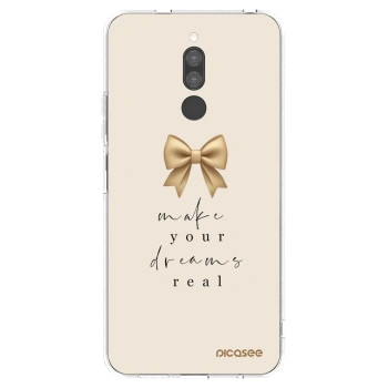 Picasee silikonový průhledný obal pro Xiaomi Redmi 8 - Golden Dream