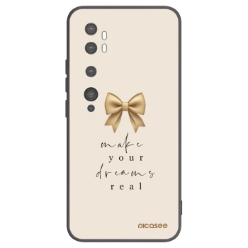 Picasee silikonový černý obal pro Xiaomi Mi Note 10 (Pro) - Golden Dream