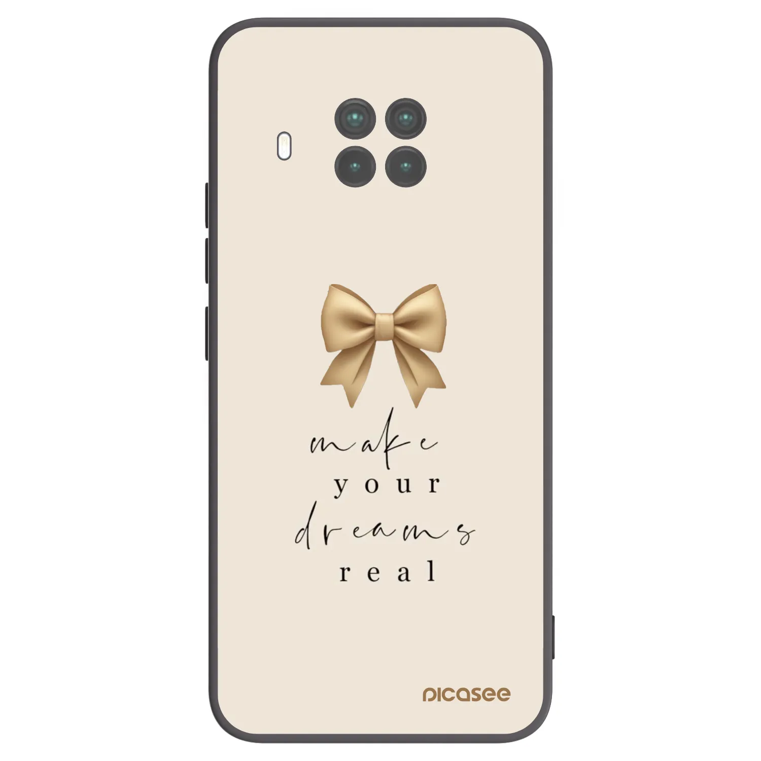 Picasee silikonový černý obal pro Xiaomi Mi 10T Lite - Golden Dream