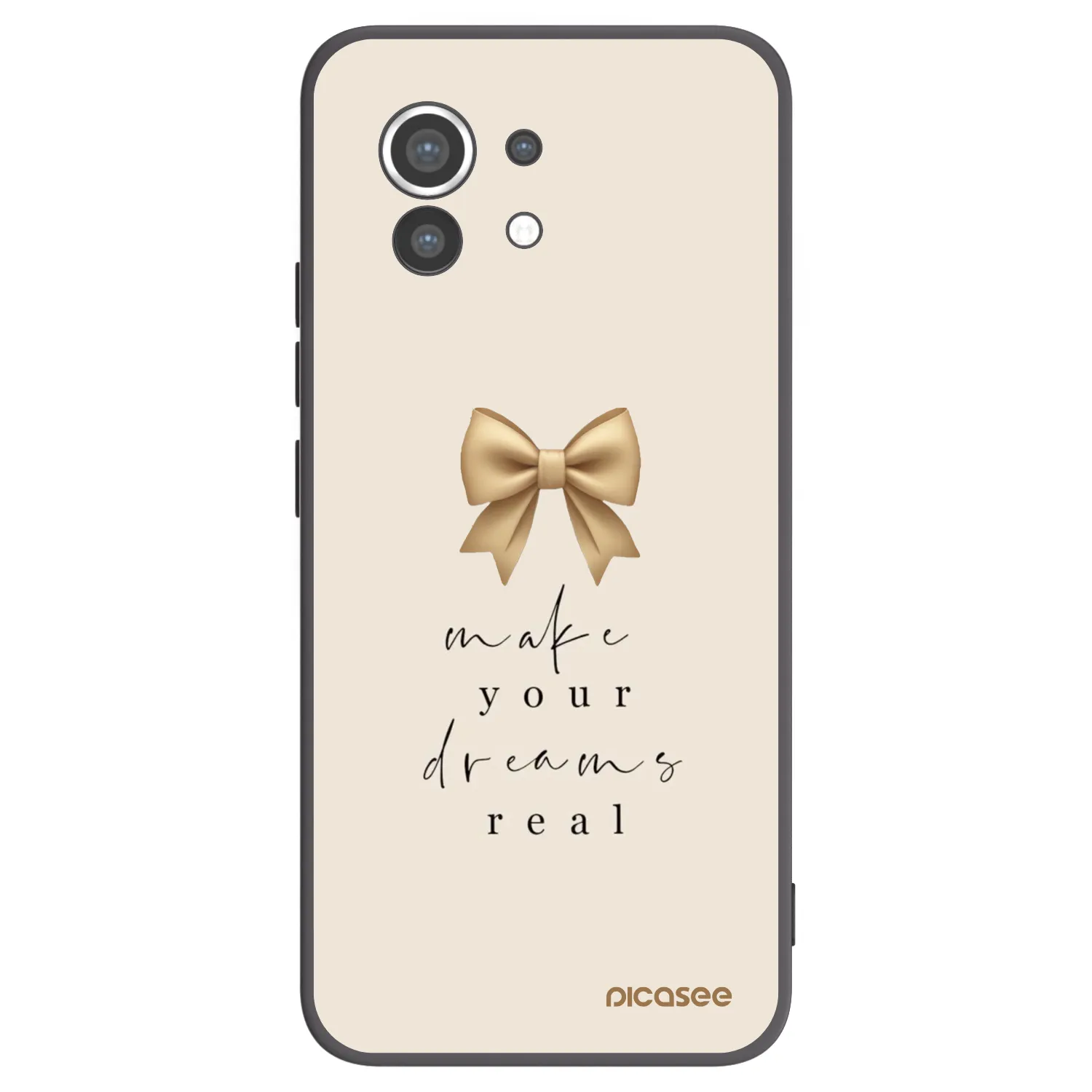 Picasee silikonový černý obal pro Xiaomi Mi 11 - Golden Dream