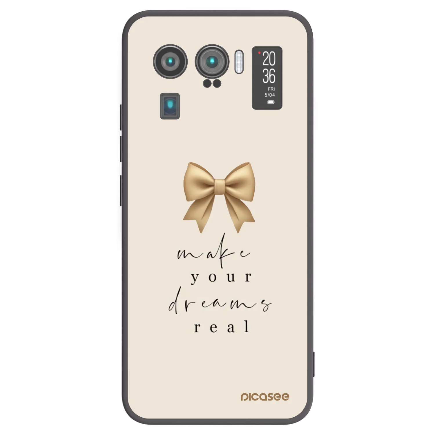 Picasee silikonový černý obal pro Xiaomi Mi 11 Ultra - Golden Dream