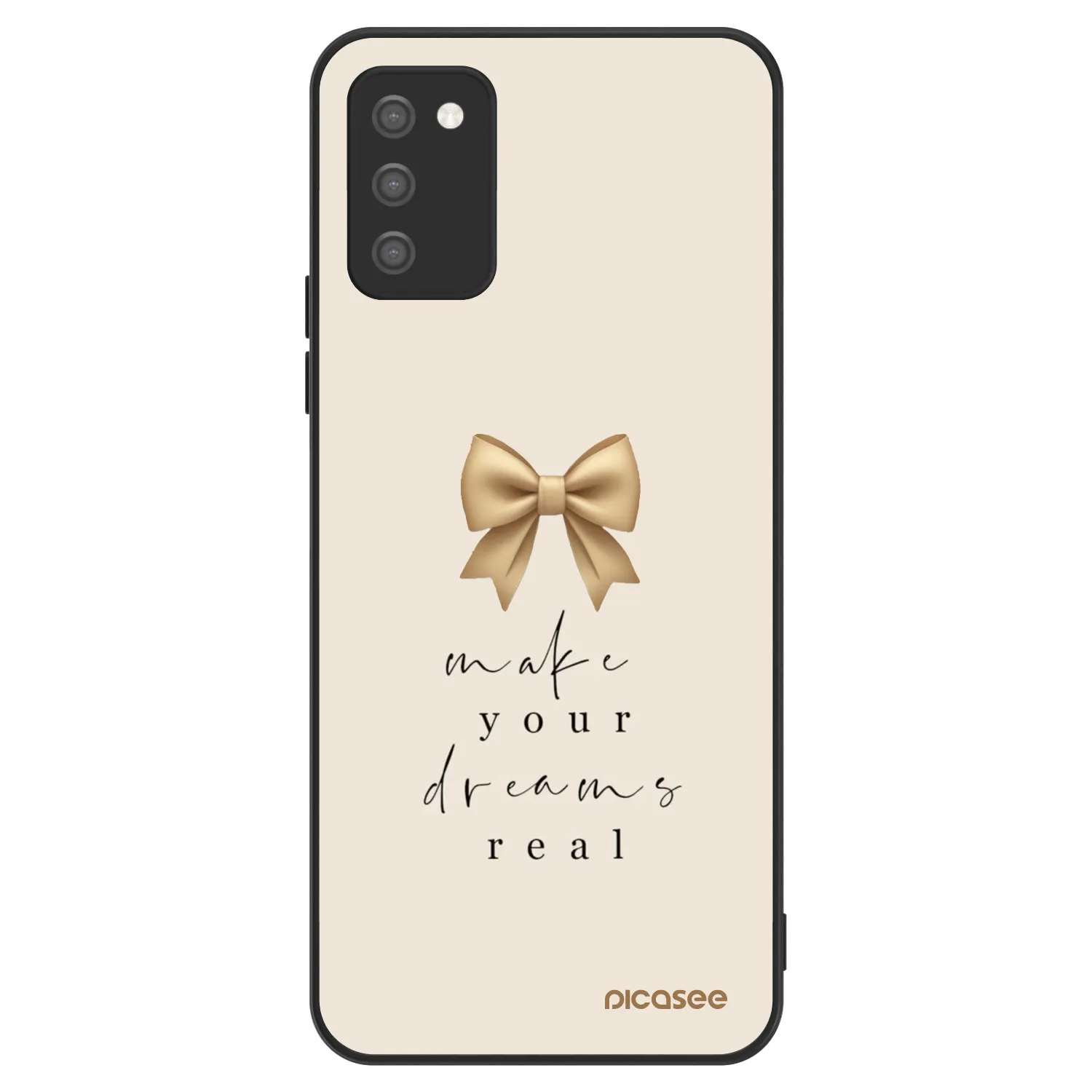 Picasee ULTIMATE CASE pro Samsung Galaxy A02s A025G - Golden Dream