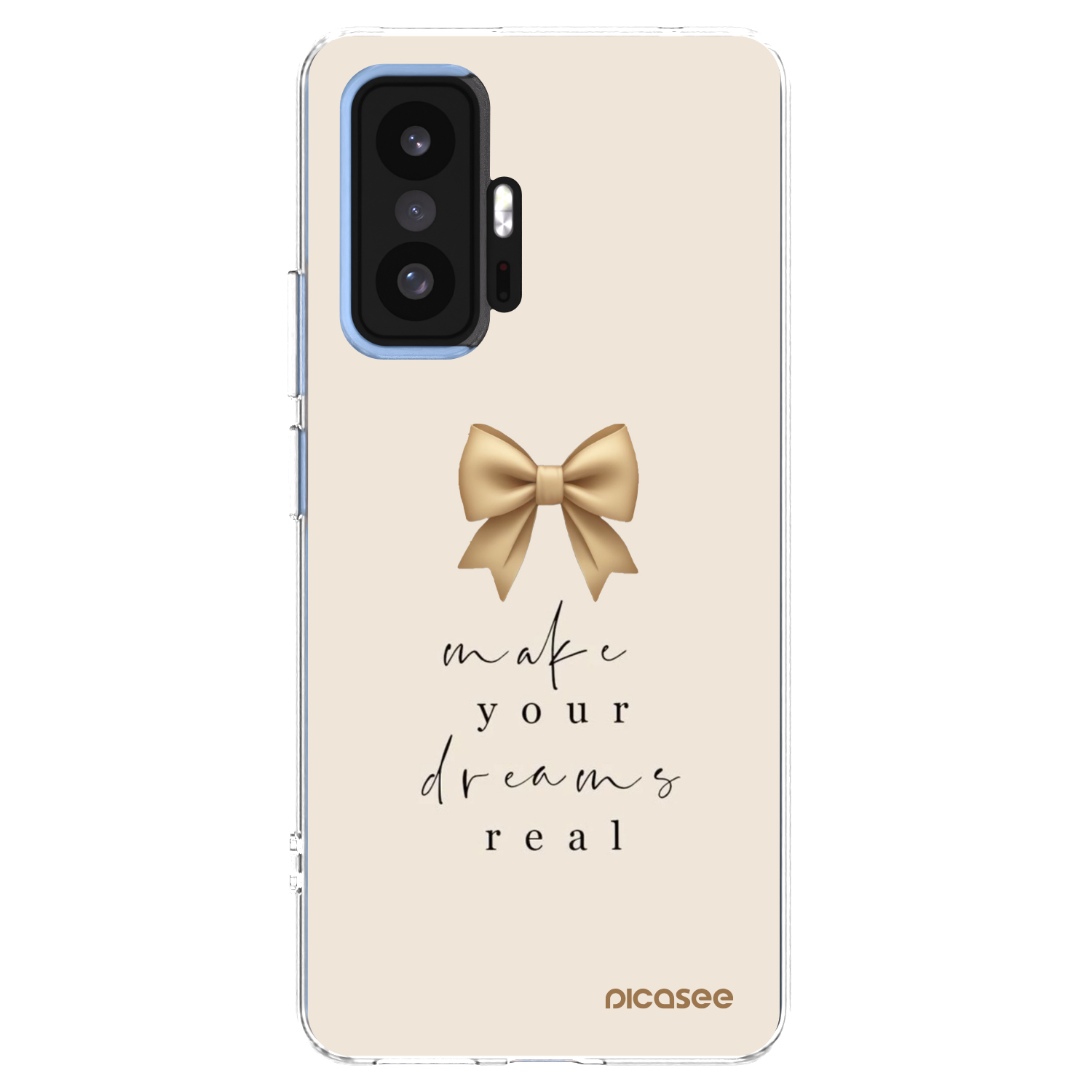 Picasee silikonový průhledný obal pro Xiaomi 11T - Golden Dream