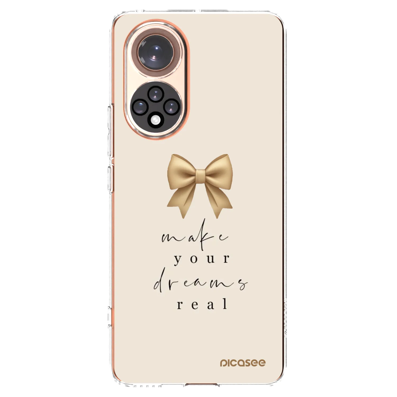 Picasee silikonový průhledný obal pro Huawei Nova 9 - Golden Dream