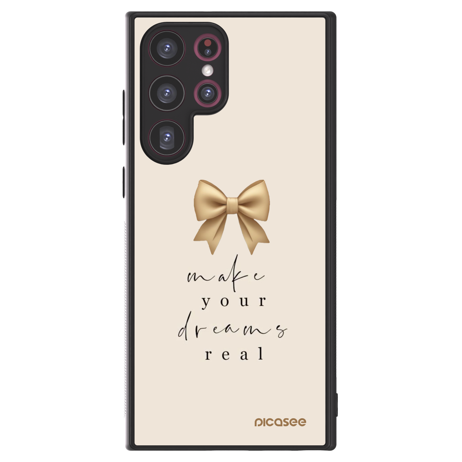 Picasee ULTIMATE CASE pro Samsung Galaxy S22 Ultra 5G - Golden Dream
