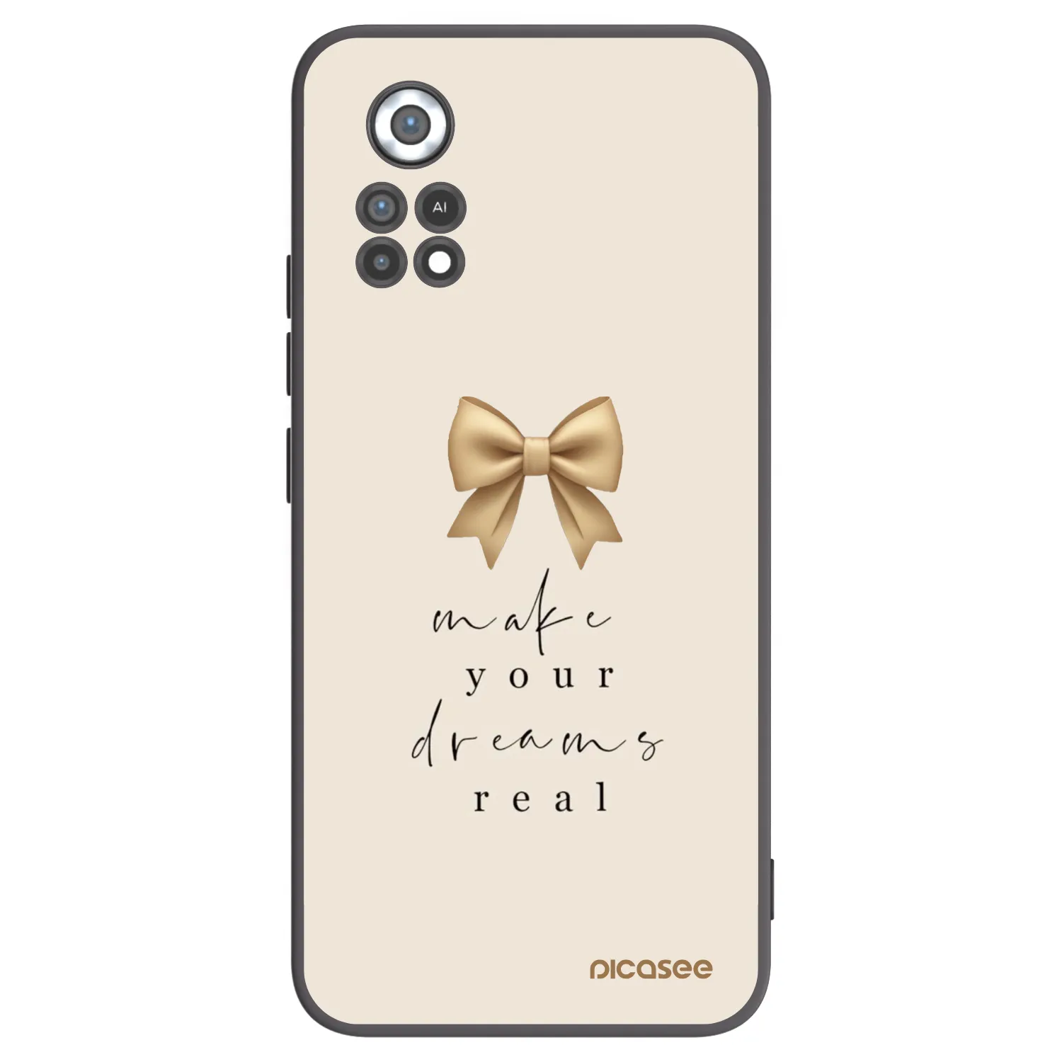Picasee silikonový černý obal pro Xiaomi Poco X4 Pro 5G - Golden Dream