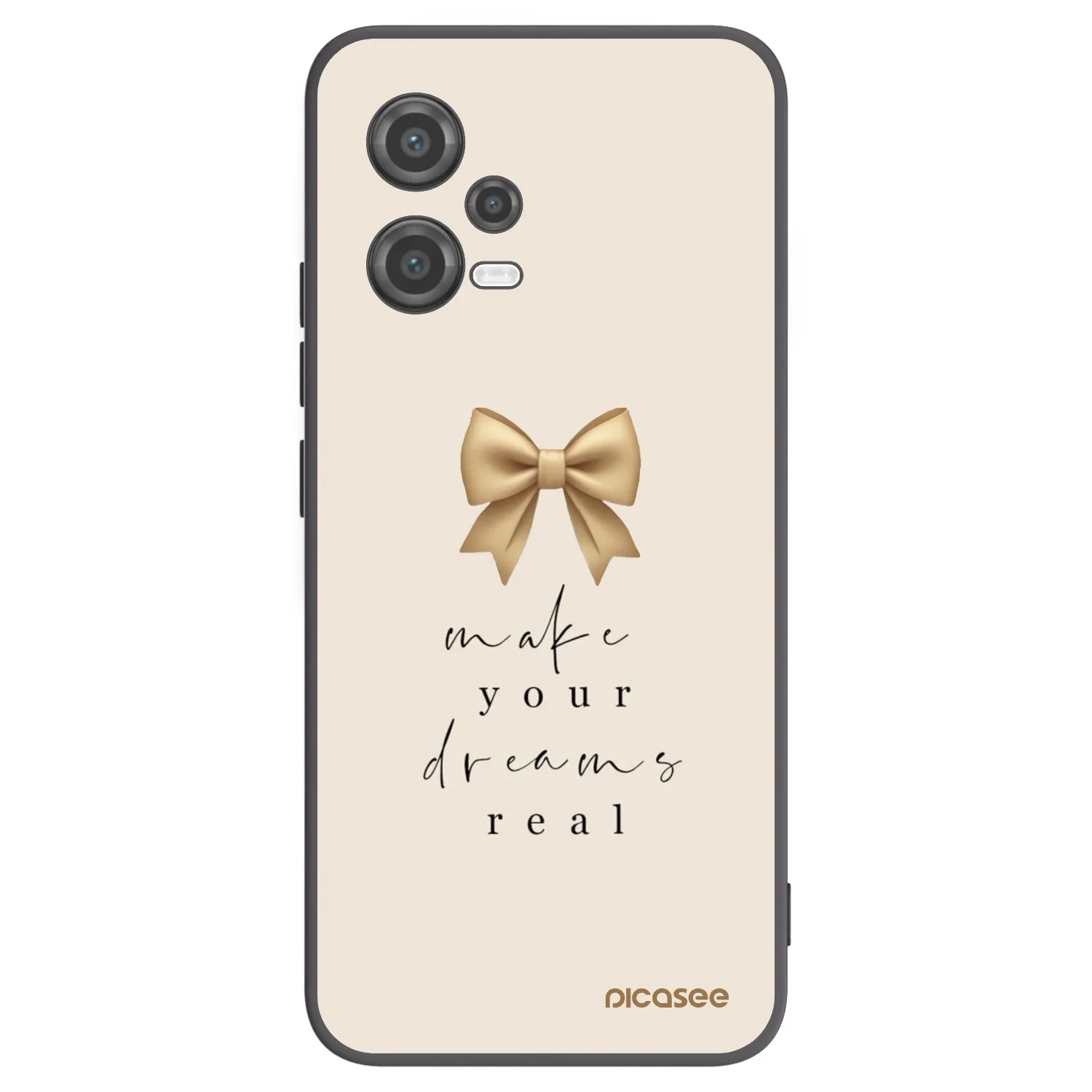 Picasee silikonový černý obal pro Xiaomi Poco X5 - Golden Dream