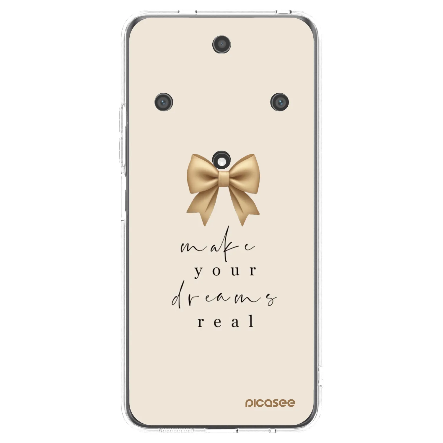 Picasee silikonový průhledný obal pro Honor Magic5 Lite 5G - Golden Dream