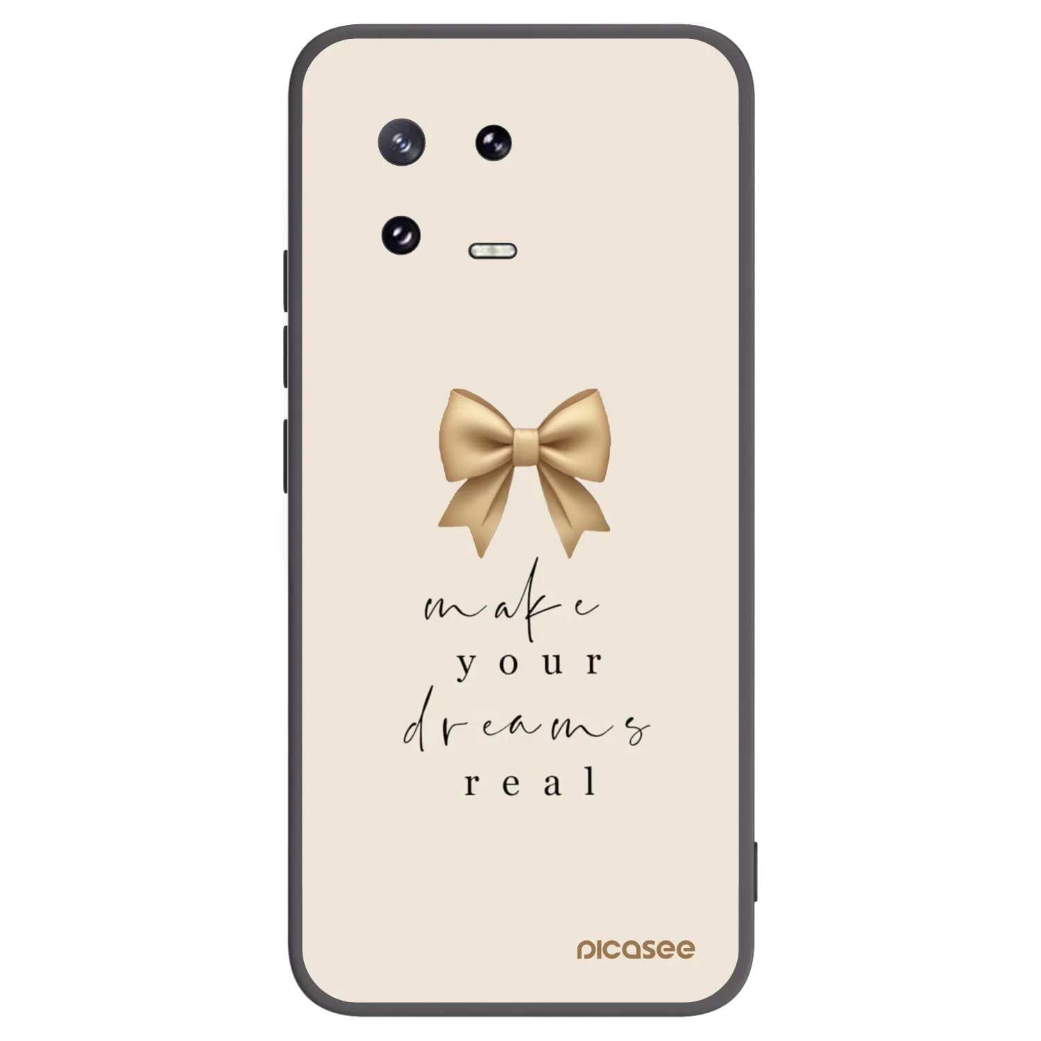 Picasee silikonový černý obal pro Xiaomi 13 Pro - Golden Dream