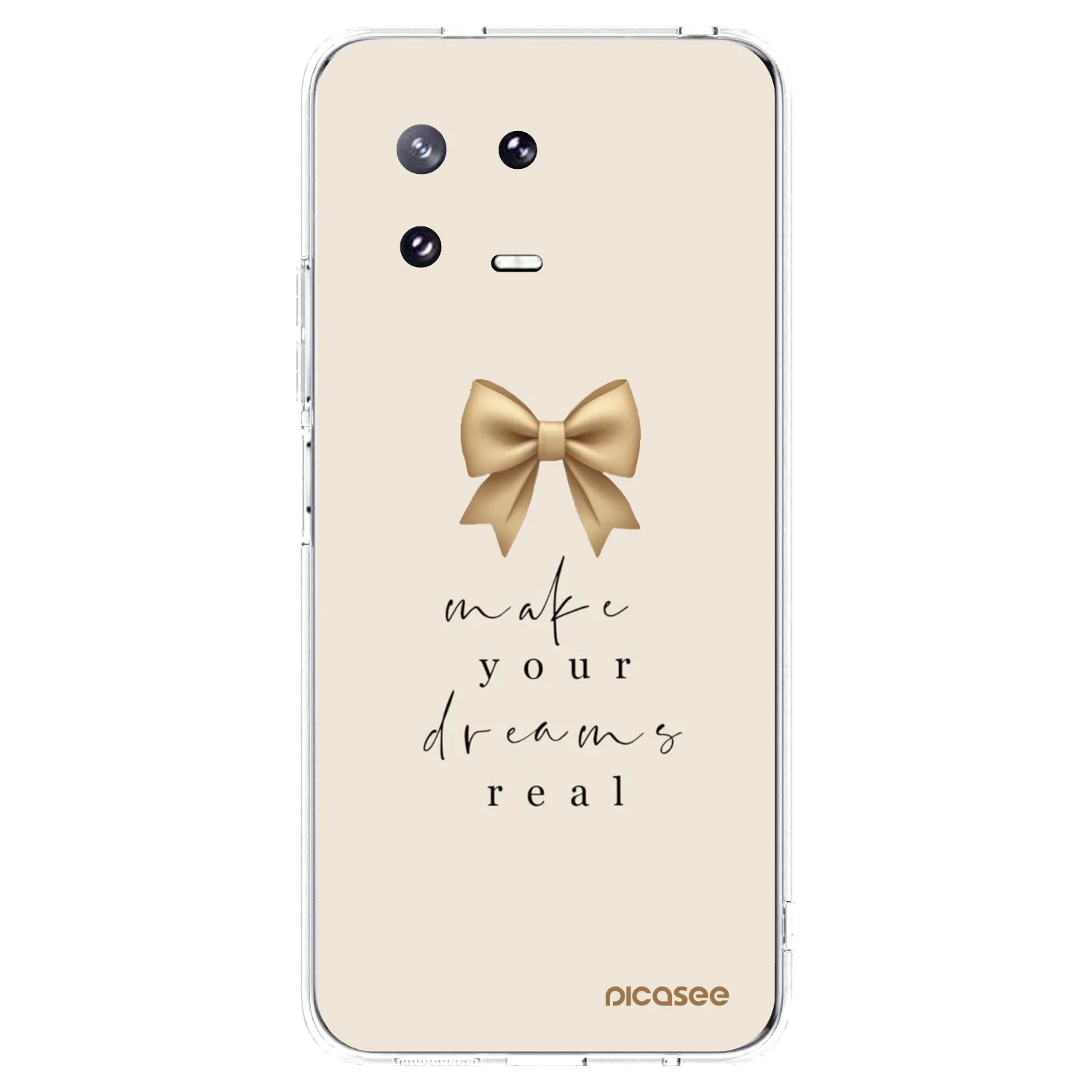 Picasee silikonový průhledný obal pro Xiaomi 13 Pro - Golden Dream