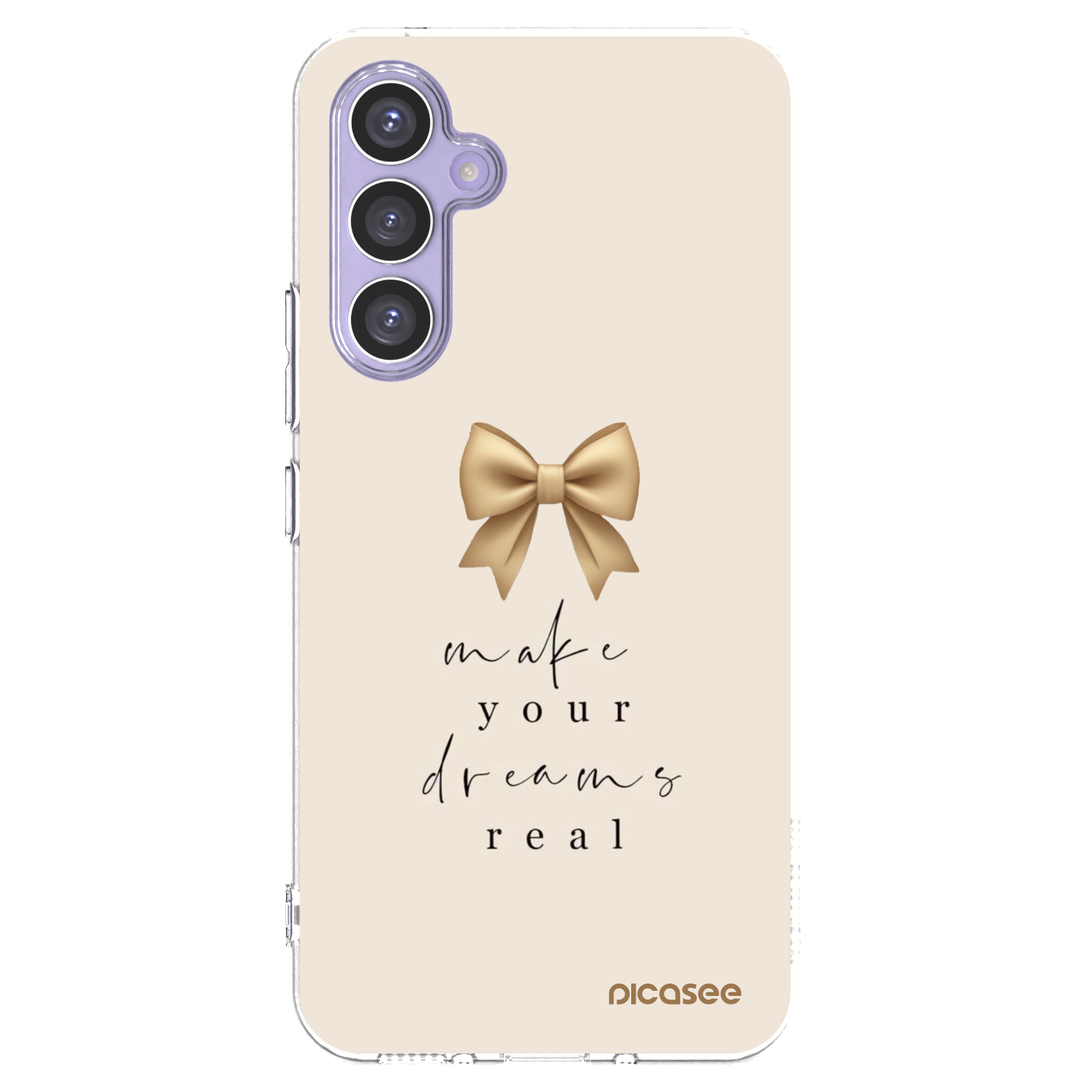 Picasee silikonový průhledný obal pro Samsung Galaxy A54 5G A546B - Golden Dream