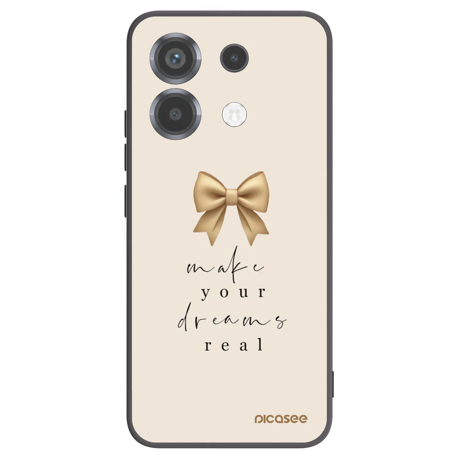 Picasee silikonový černý obal pro Xiaomi Poco X6 - Golden Dream