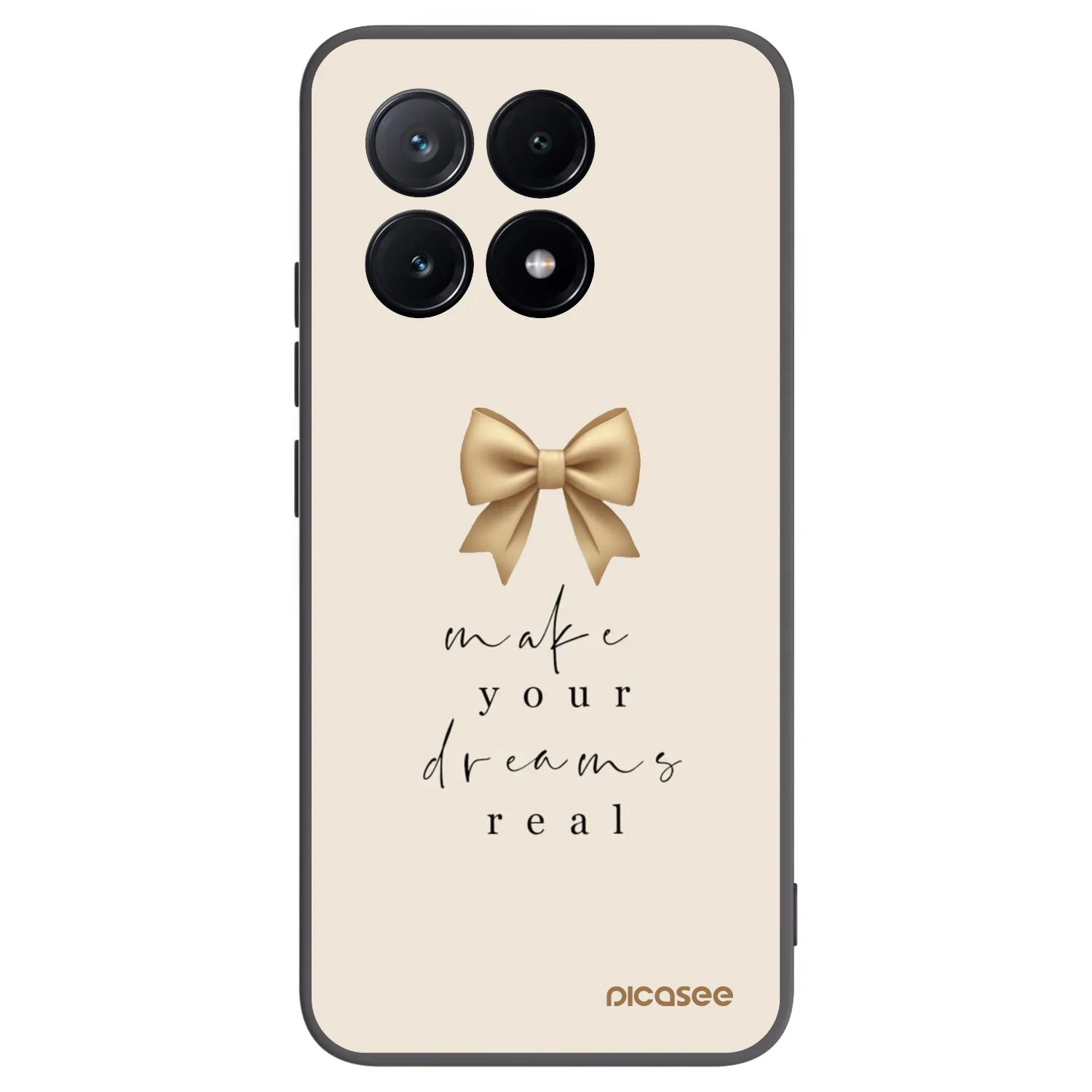 Picasee silikonový černý obal pro Xiaomi Poco X6 Pro - Golden Dream