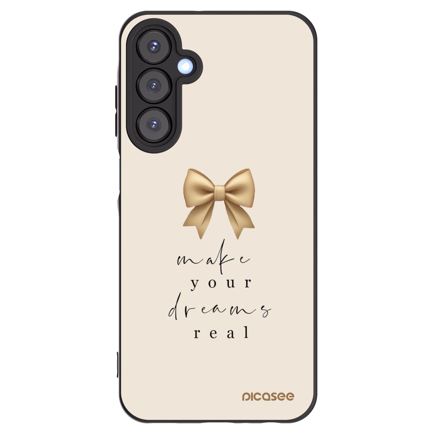 Picasee silikonový černý obal pro Samsung Galaxy A25 A256B 5G - Golden Dream