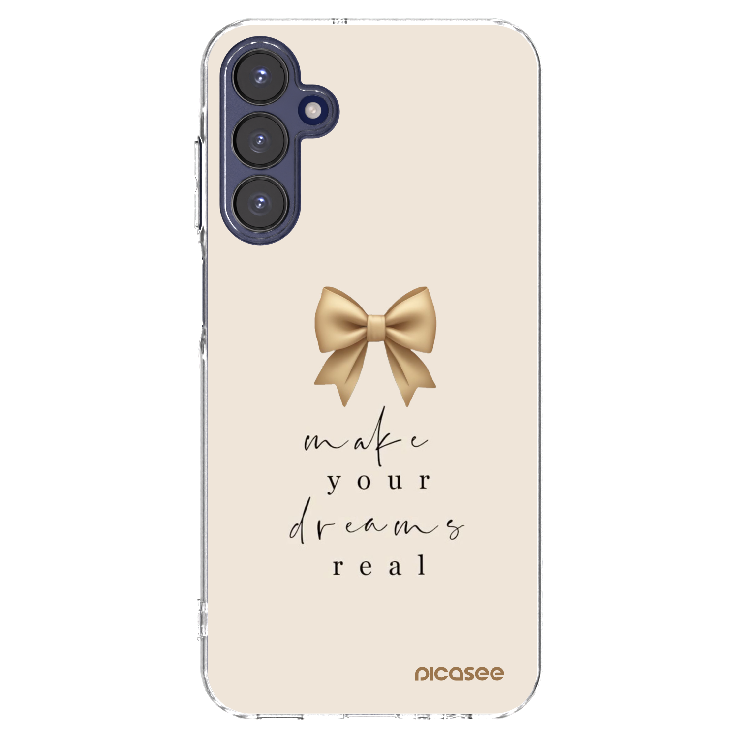 Picasee silikonový průhledný obal pro Samsung Galaxy A15 A155F 4G - Golden Dream